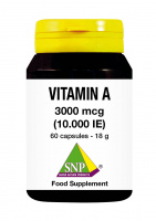 Vitamin A  3000 mcg